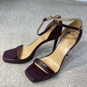 Nine West Brownish-Purple Stilettos Size 10
